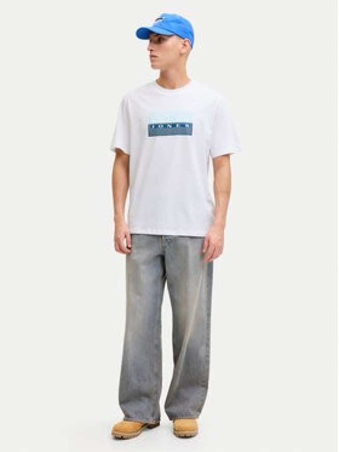 Jack & Jones T-Shirt Fusion 12289863 Biały Regular Fit