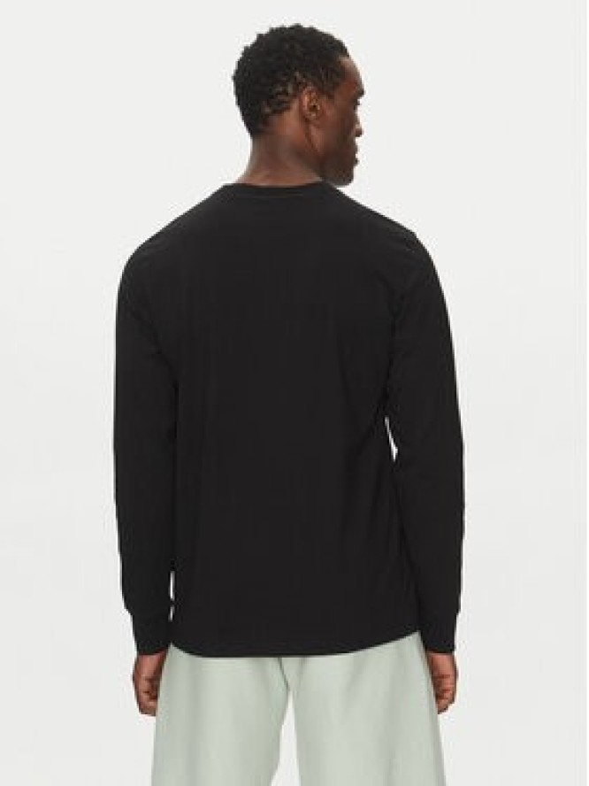 Champion Longsleeve 221164 Czarny Loose Fit