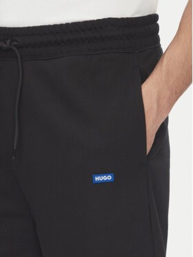 HUGO Szorty sportowe Nasensio 50522364 Czarny Regular Fit