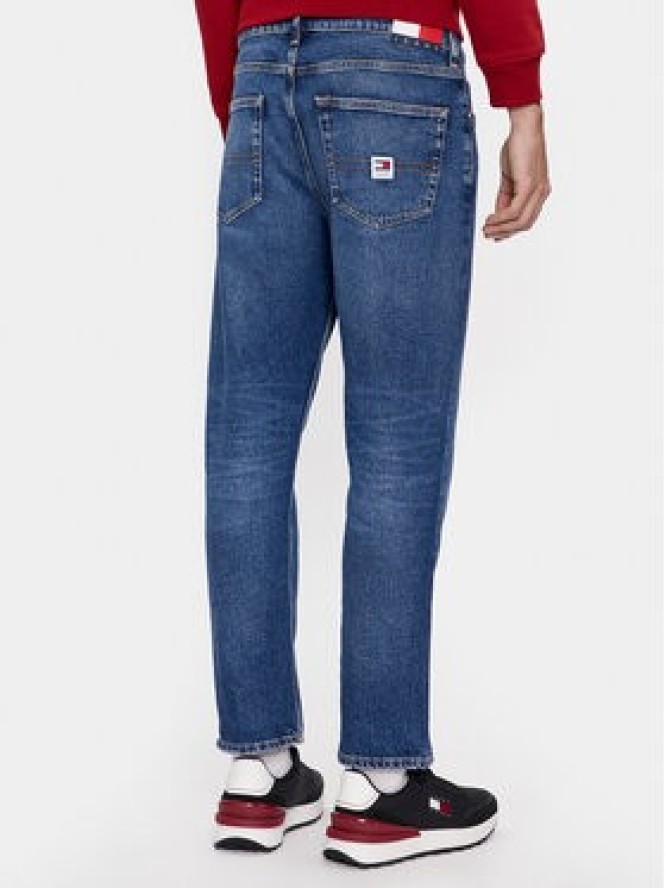 Tommy Jeans Jeansy DM0DM18174 Granatowy Tapered Fit