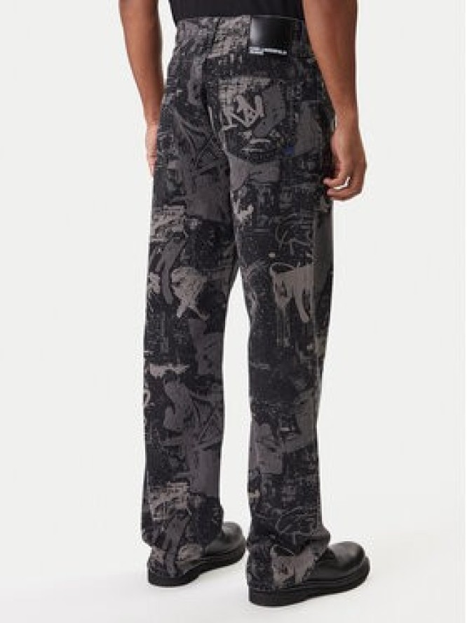 Karl Lagerfeld Jeans Jeansy B1M10058 Szary Regular Fit