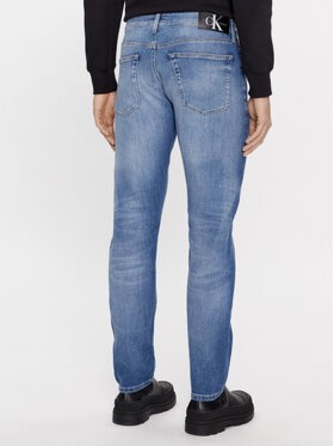 Calvin Klein Jeans Jeansy J30J323685 Niebieski Slim Fit