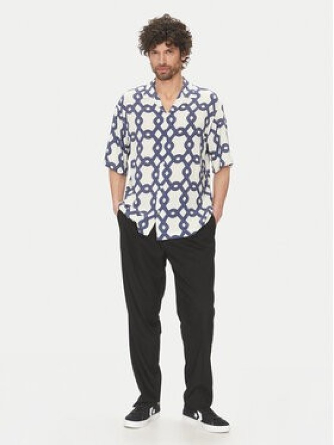 Selected Homme Koszula 16088360 Granatowy Relaxed Fit