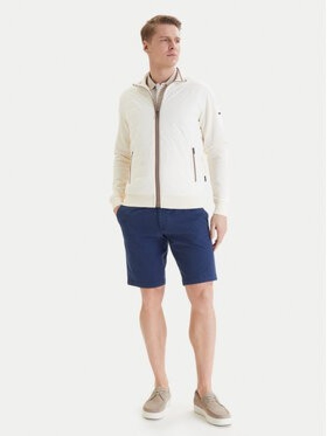 Bugatti Kurtka przejściowa 8700-15121E Écru Regular Fit