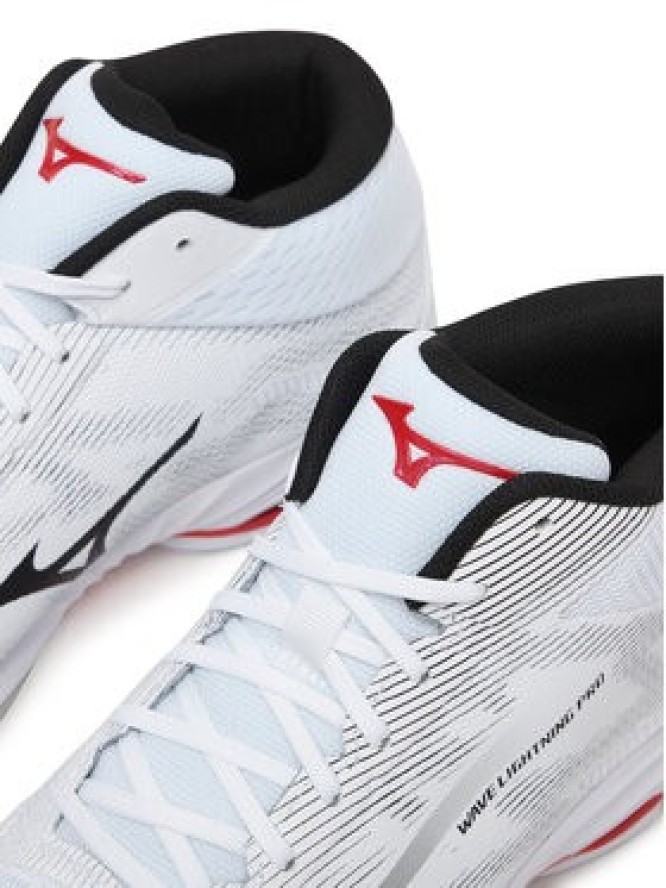 Mizuno Buty halowe Wave Lightning Pro Mid V1GA2665 59 Biały