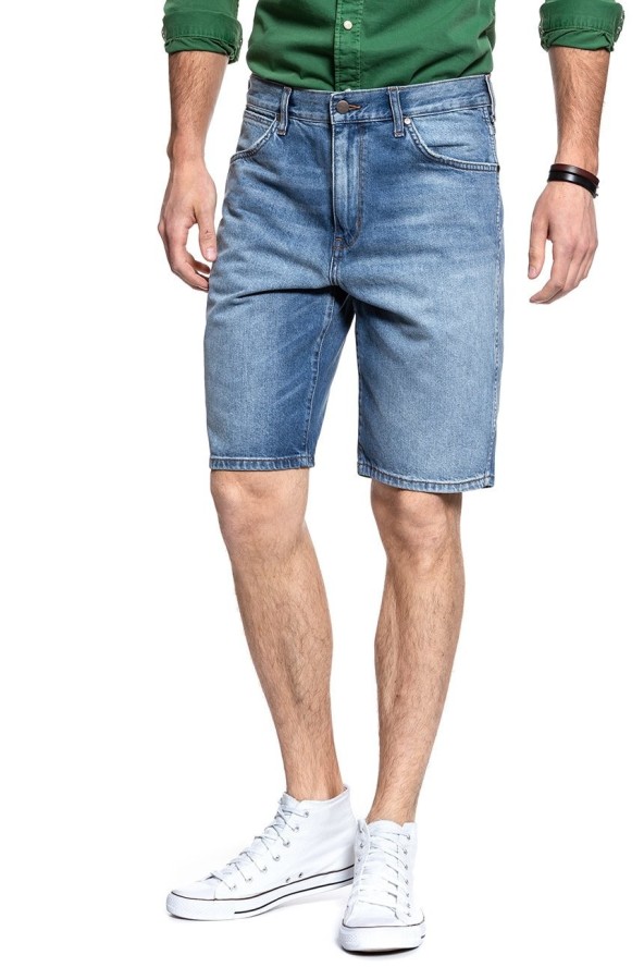 KRÓTKIE SPODENKI WRANGLER DENIM SHORT SLEDGEHAMMER W14CGW15X 112126591