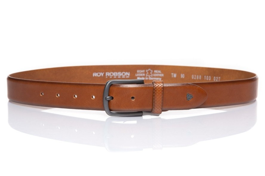 ROY ROBSON PASEK SKÓRZANY RR0288R103 27 35mm Gürtel Q.2853