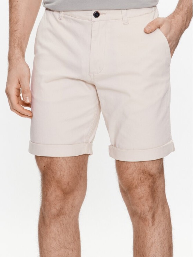 Jack & Jones Szorty materiałowe 12182549 Szary Regular Fit