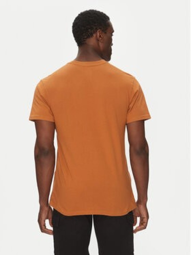 Quiksilver T-Shirt EQYZT08035 Brązowy Regular Fit