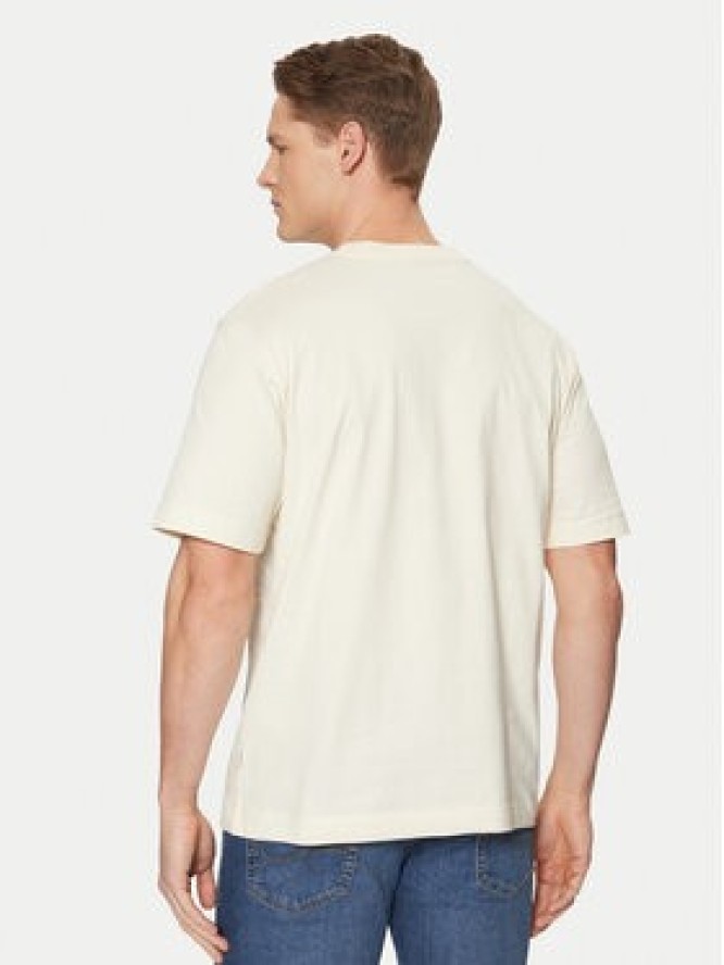 Jack & Jones T-Shirt Machester 12273549 Écru Relaxed Fit