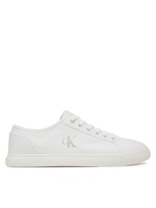Calvin Klein Jeans Tenisówki Ess Vulc Low Mg Canvas YM0YM01209 Biały