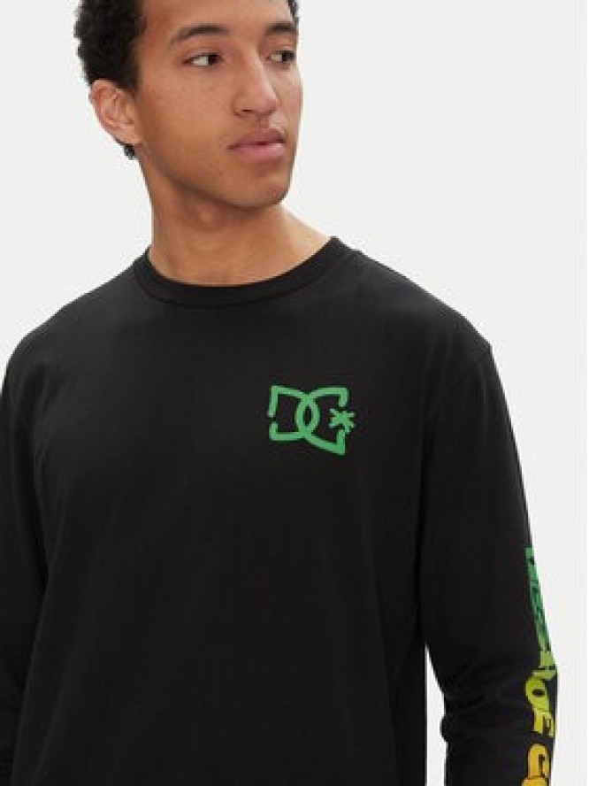DC Shoes Longsleeve ADYZT05474 Czarny Standard Fit