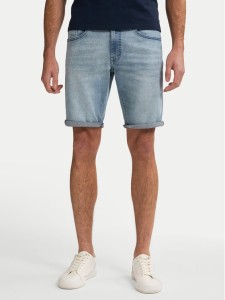 Petrol Industries Szorty jeansowe M-1050-SHO002 Niebieski Regular Fit