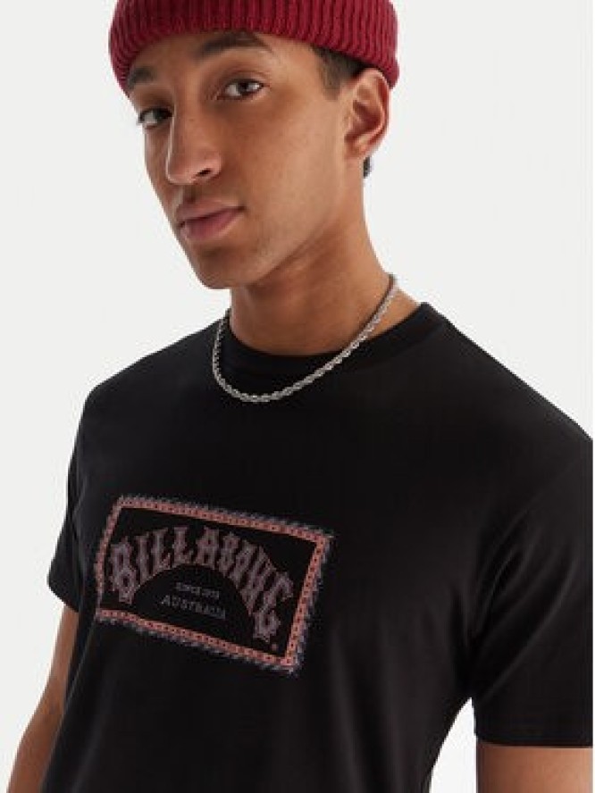 Billabong T-Shirt Arch Frame EBYZT00341 Czarny Regular Fit