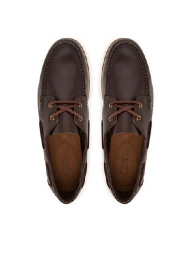 Clarks Półbuty Charmouth Lace 26186433 Brązowy