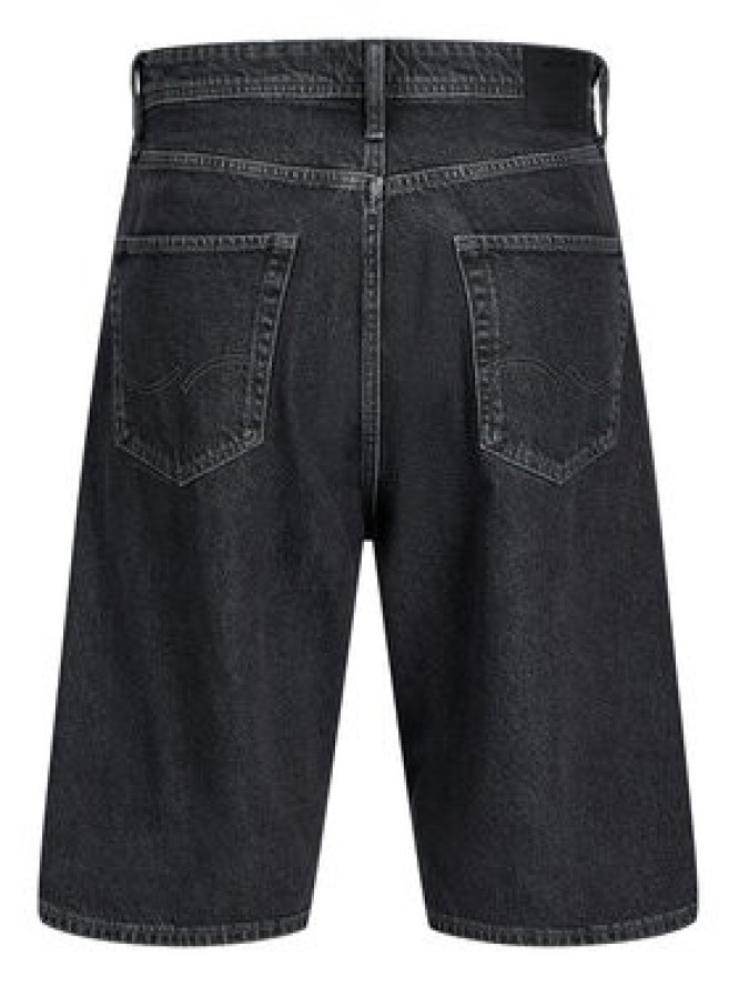 Jack & Jones Szorty jeansowe Iron 12278463 Czarny Baggy Fit