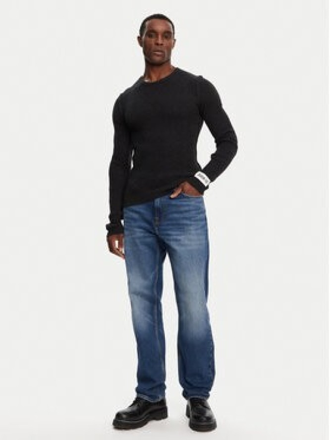 Dolce&Gabbana Sweter GXX64T JFMDZ Szary Regular Fit