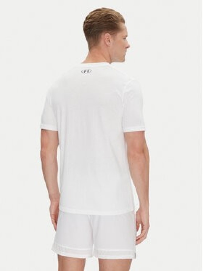 Under Armour Szorty sportowe Vanish Woven 6in 1373718 Biały Regular Fit