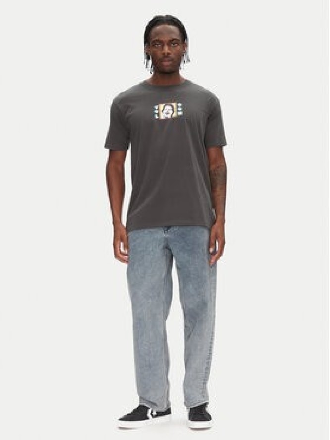 Volcom T-Shirt Space Thing A5212502 Szary Classic Fit