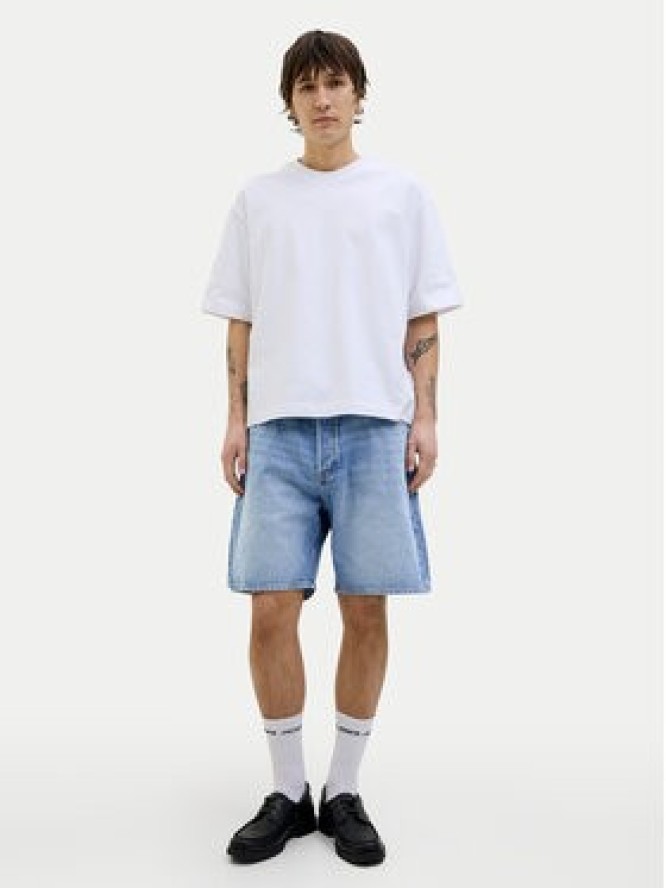 Jack & Jones Szorty jeansowe Tony 12269533 Niebieski Loose Fit