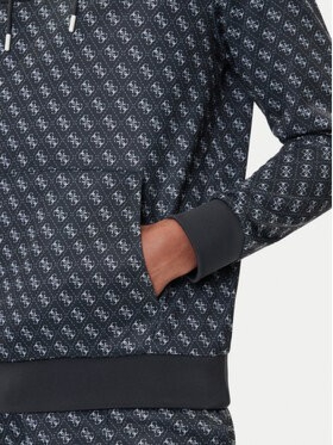 Guess Bluza Z4BQ30 K7122 Granatowy Regular Fit