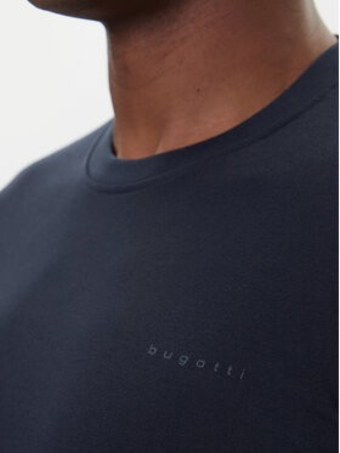 Bugatti Longsleeve 8330-85044D Granatowy Regular Fit