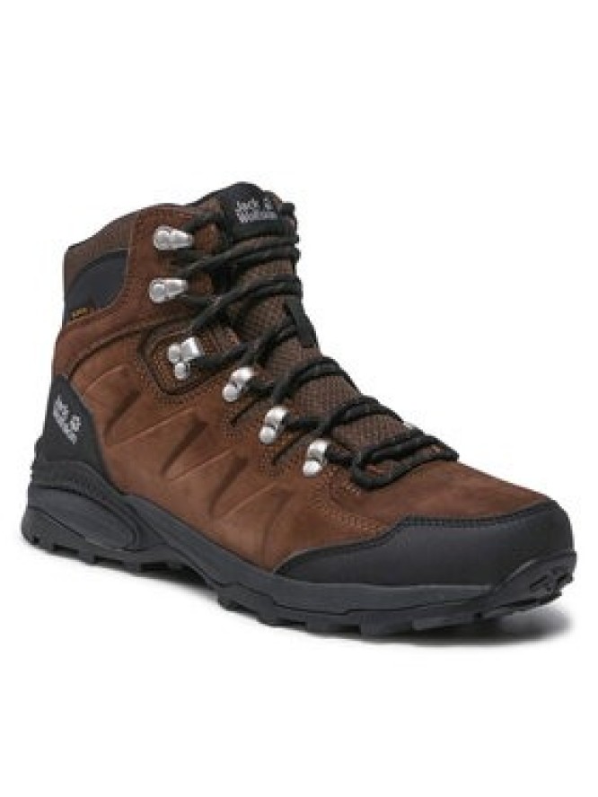 Jack Wolfskin Trekkingi Refugio Texapore Mid M 4049841 Brązowy