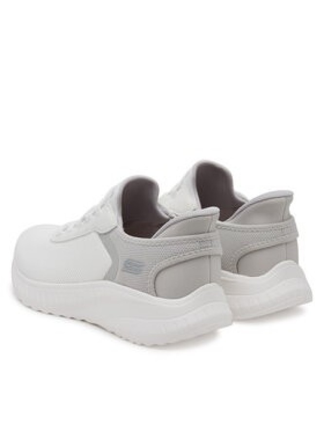 Skechers Sneakersy Bobs Squad Chaos-Tough Walk 118303/OFWT Biały