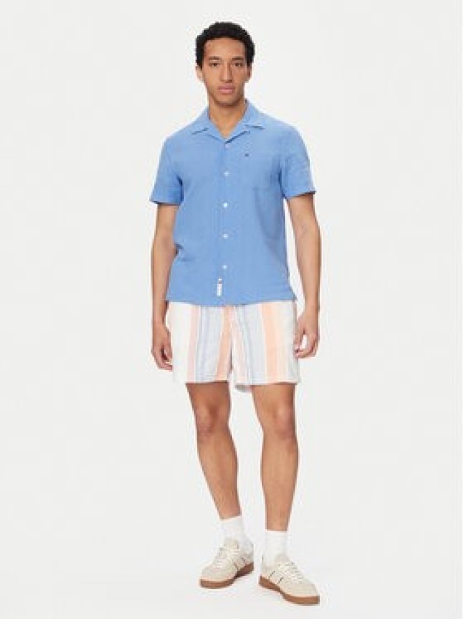 Tommy Jeans Szorty materiałowe DM0DM22830 Kolorowy Relaxed Fit