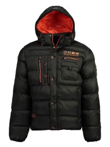 Geographical Norway Kurtka zimowa "Citernier" w kolorze czarnym rozmiar: M