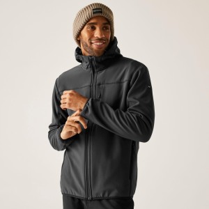 Kurtka męska softshell przeciwdeszczowy Ossek