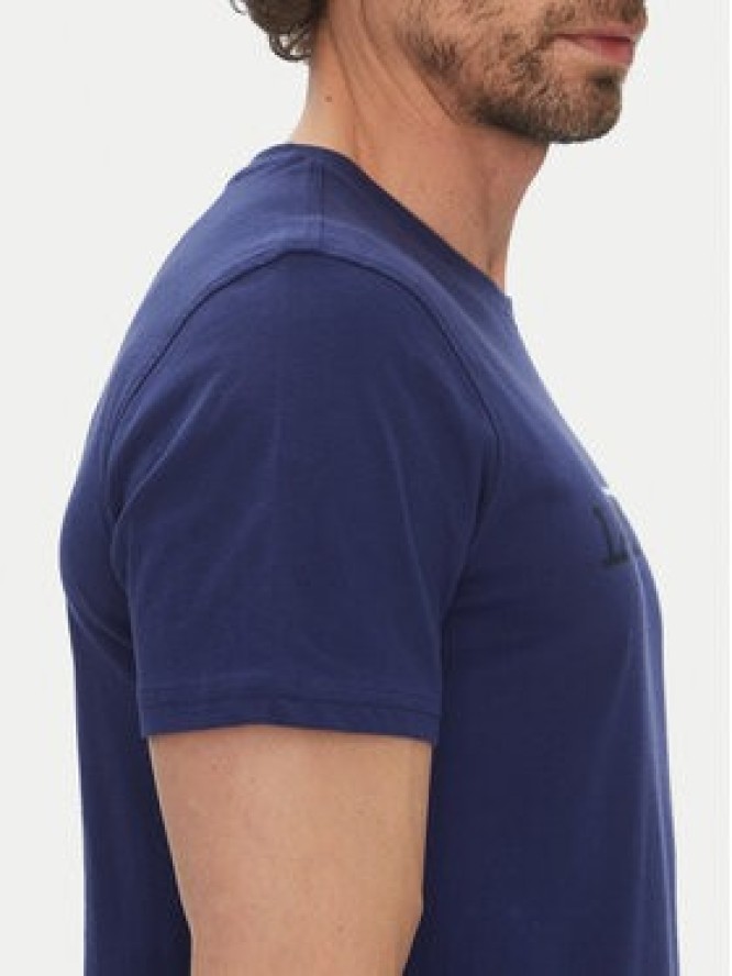 La Martina T-Shirt Aguer MAR304 JS206 Granatowy Regular Fit