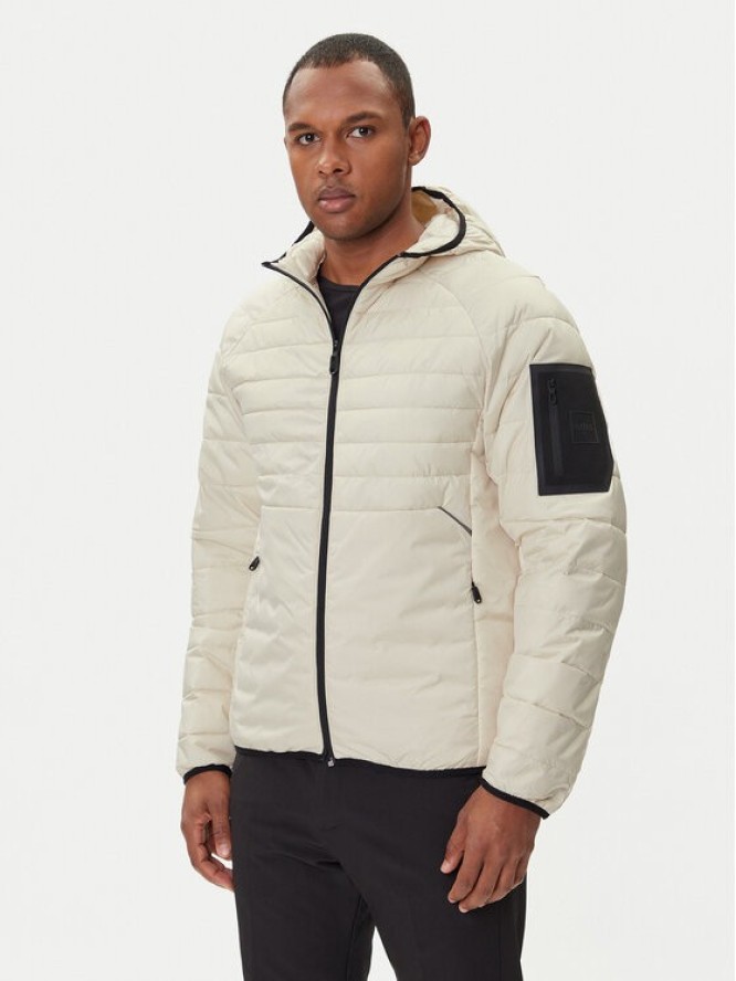 BOSS Kurtka przejściowa Ow Urbanex JT HD 50549181 Beżowy Regular Fit