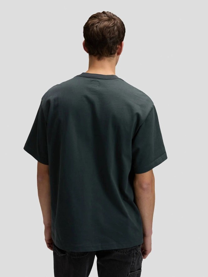 MESKA KOSZULKA LEE WORKWEAR BOXY TEE WASHED BLACK 112378724