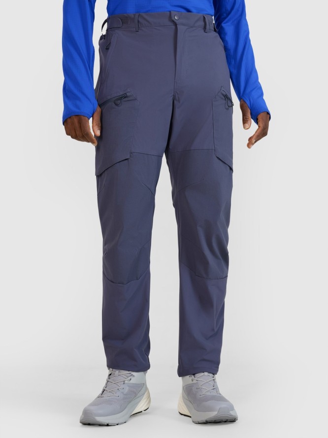 4F Spodnie trekkingowe szybkoschnące męskie - szare S