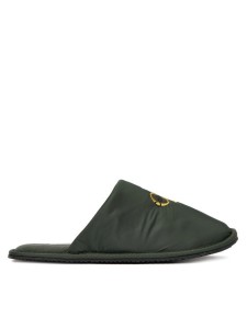 Calvin Klein Kapcie Hotel Slipper Mono Embro YM0YM01392 Zielony