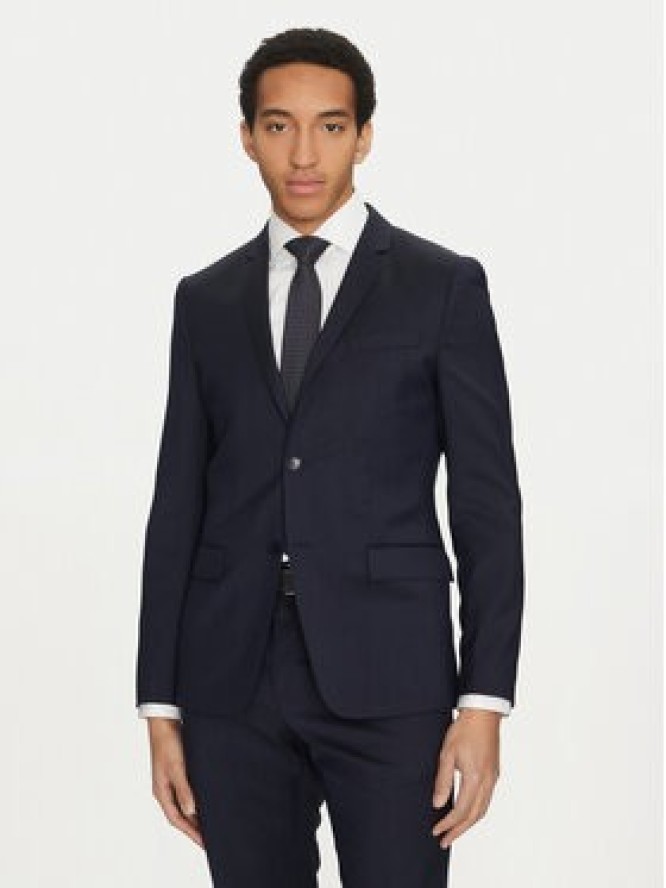 BOSS Krawat 50532087 Granatowy