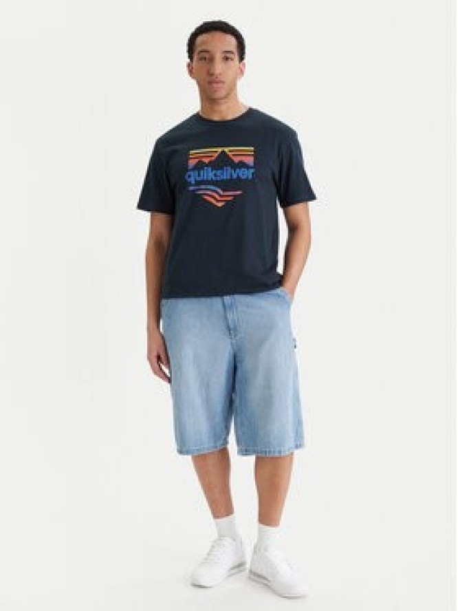 Quiksilver T-Shirt EV Horizon Fade EQYZT08289 Granatowy Regular Fit