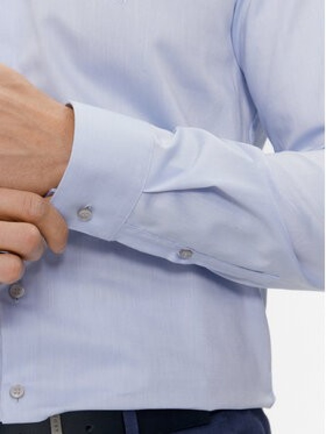 Calvin Klein Koszula K10K108426 Niebieski Slim Fit