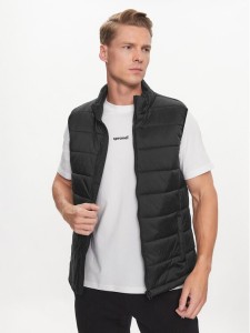 Sprandi Kamizelka SP3-KAM010 Czarny Regular Fit
