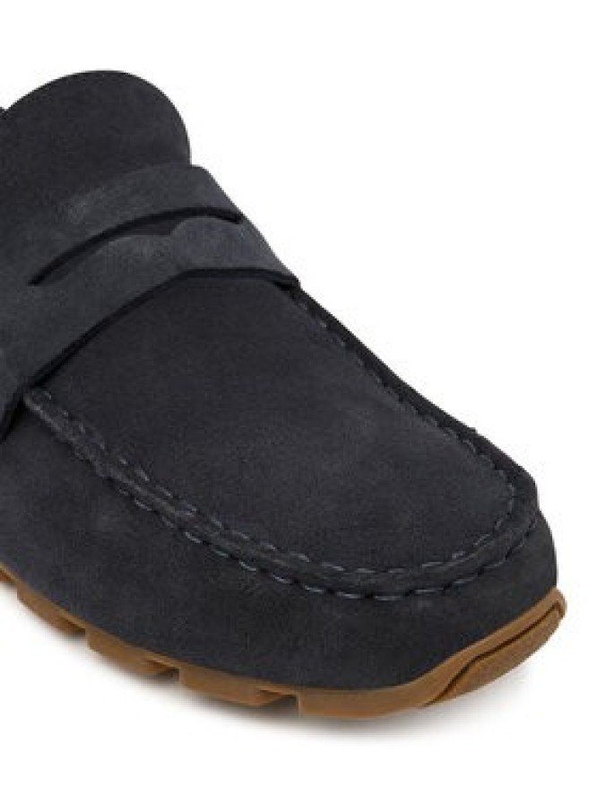 Clarks Mokasyny Corsley Bar 26184514 Granatowy