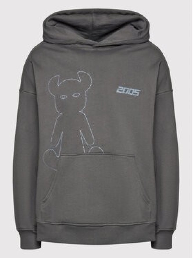 2005 Bluza Unisex Horned Szary Regular Fit