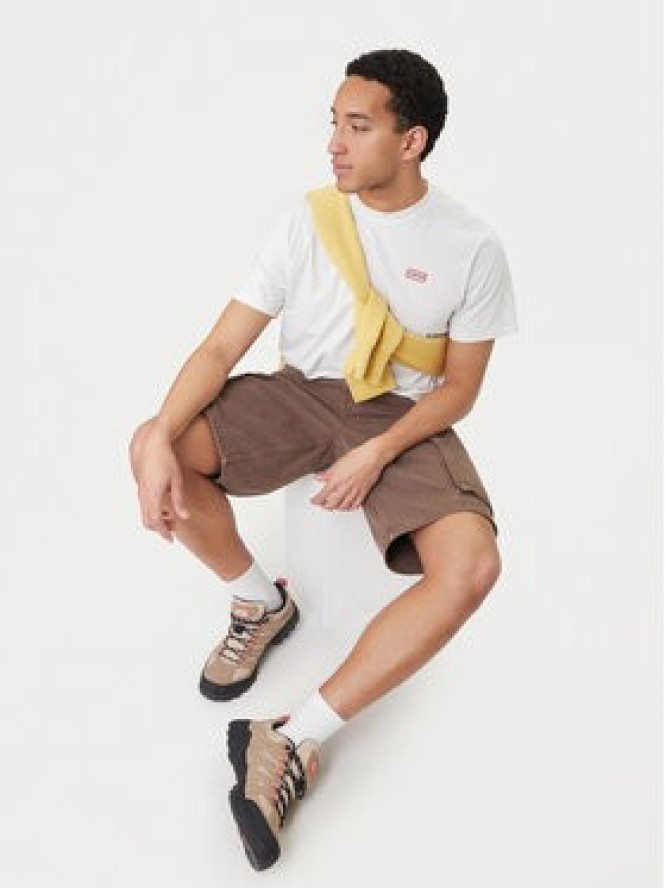 Hunter T-Shirt Essentials HARM0085252 Biały Regular Fit