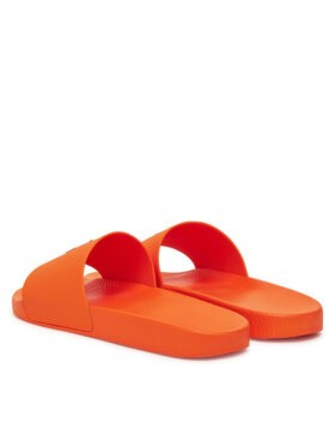 Polo Ralph Lauren Klapki Signature Pony 809965075002 Pomarańczowy