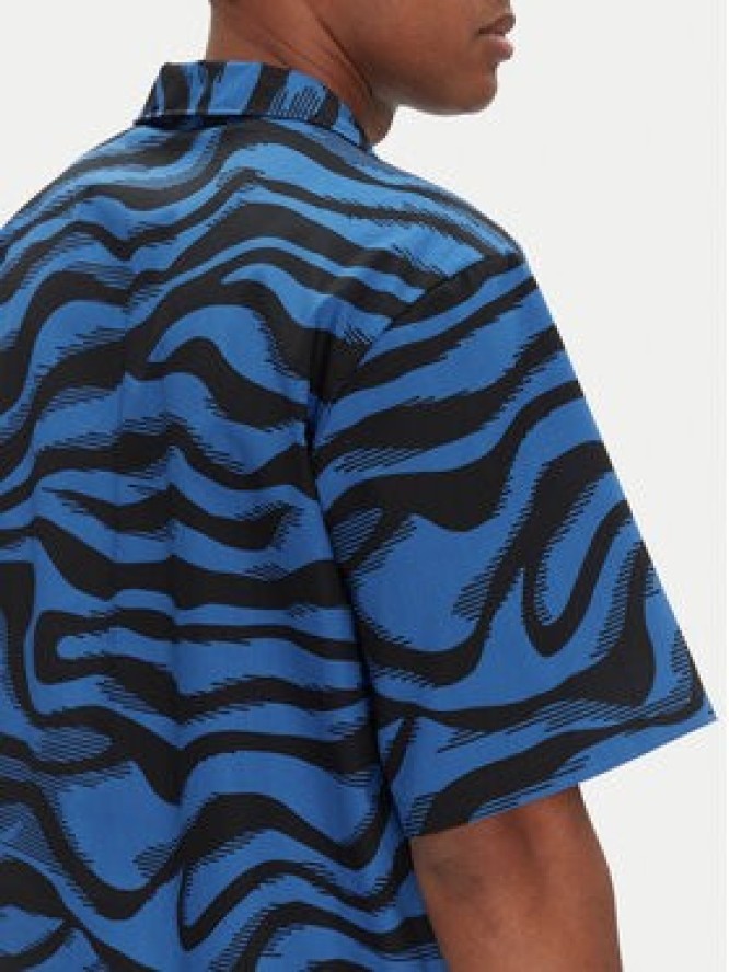 HUGO Koszula Eligino 50539143 Niebieski Relaxed Fit