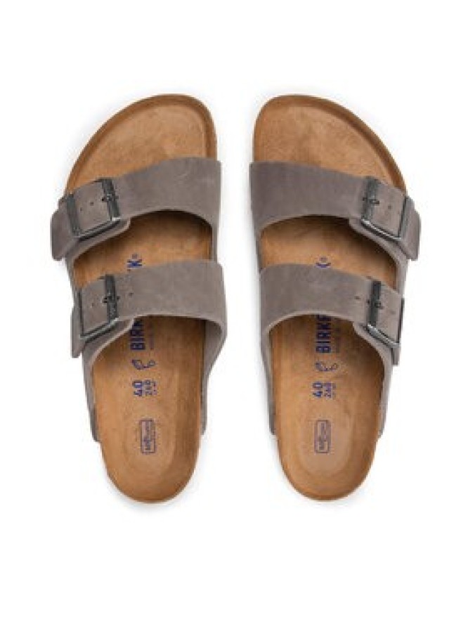 Birkenstock Klapki Arizona Bs 552801 Szary