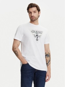 Guess T-Shirt M5YI15 I3Z14 Biały Regular Fit