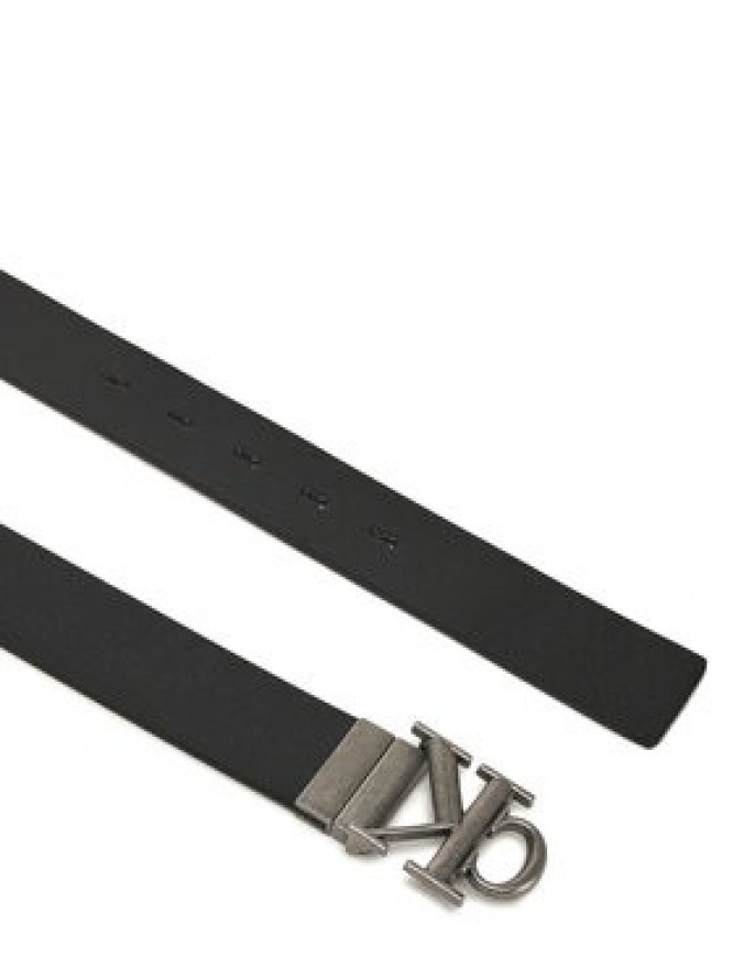 Calvin Klein Jeans Pasek Męski Monogram Plaque 35mm Rev/Adj LV04G7002G Czarny