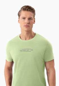 T-shirt z bawełny T-QUARTZ