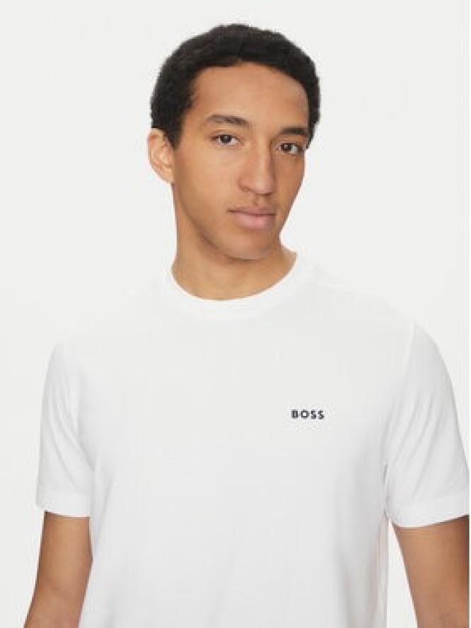 BOSS T-Shirt 50506373 Beżowy Regular Fit